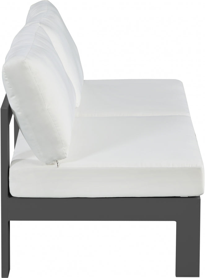 Chaise longue en tissu Orian Teddy