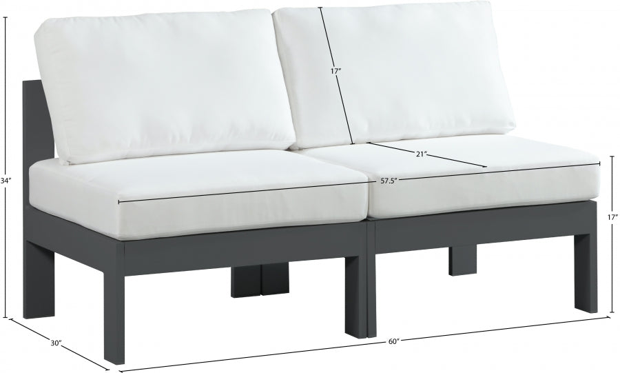 Chaise longue en tissu Orian Teddy