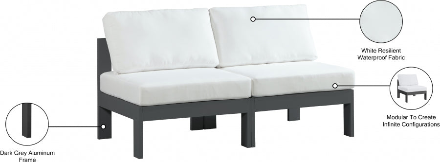 Chaise longue en tissu Orian Teddy