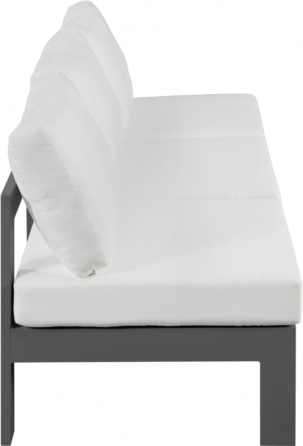 Chaise longue en tissu Orian Teddy