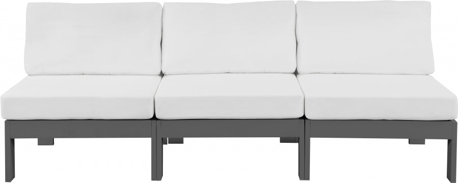 Chaise longue en tissu Orian Teddy