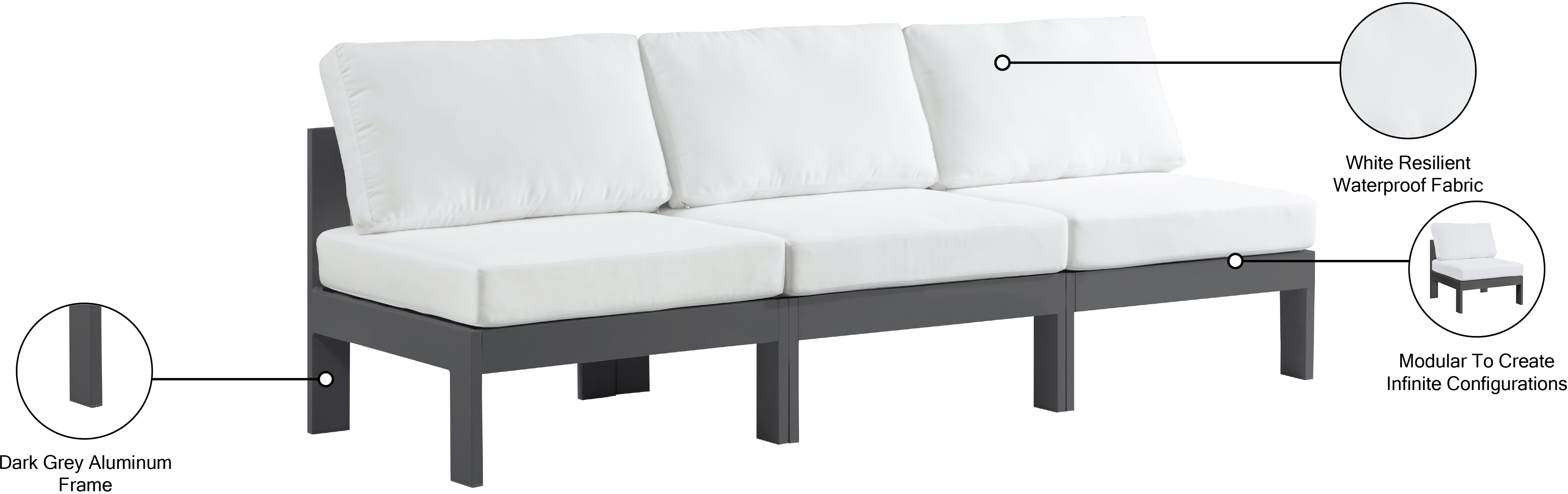 Chaise longue en tissu Orian Teddy