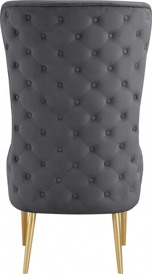 Fauteuil d'appoint rembourré en chenille Vivi