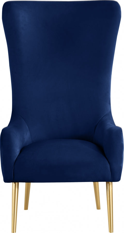 Fauteuil d'appoint rembourré en chenille Vivi