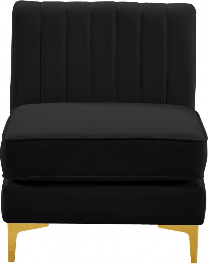 Fauteuil d'appoint rembourré en chenille Vivi