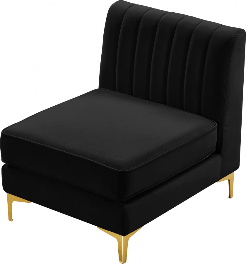 Fauteuil d'appoint rembourré en chenille Vivi