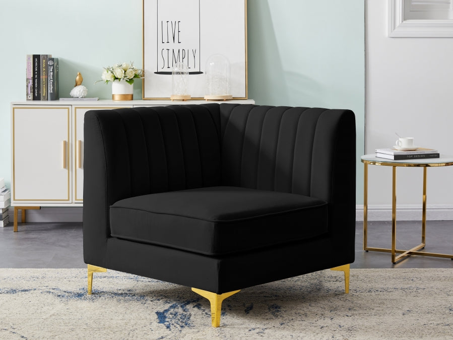 Fauteuil d'appoint rembourré en chenille Vivi