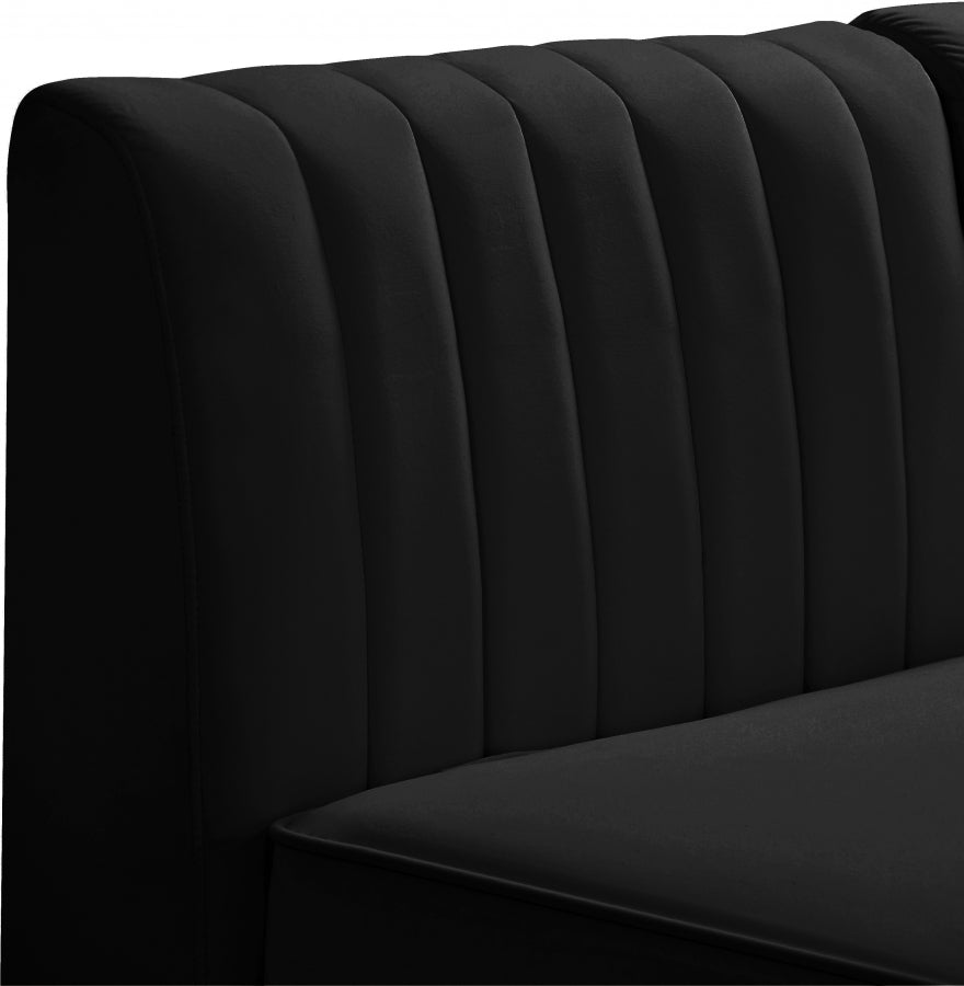 Fauteuil d'appoint rembourré en chenille Vivi