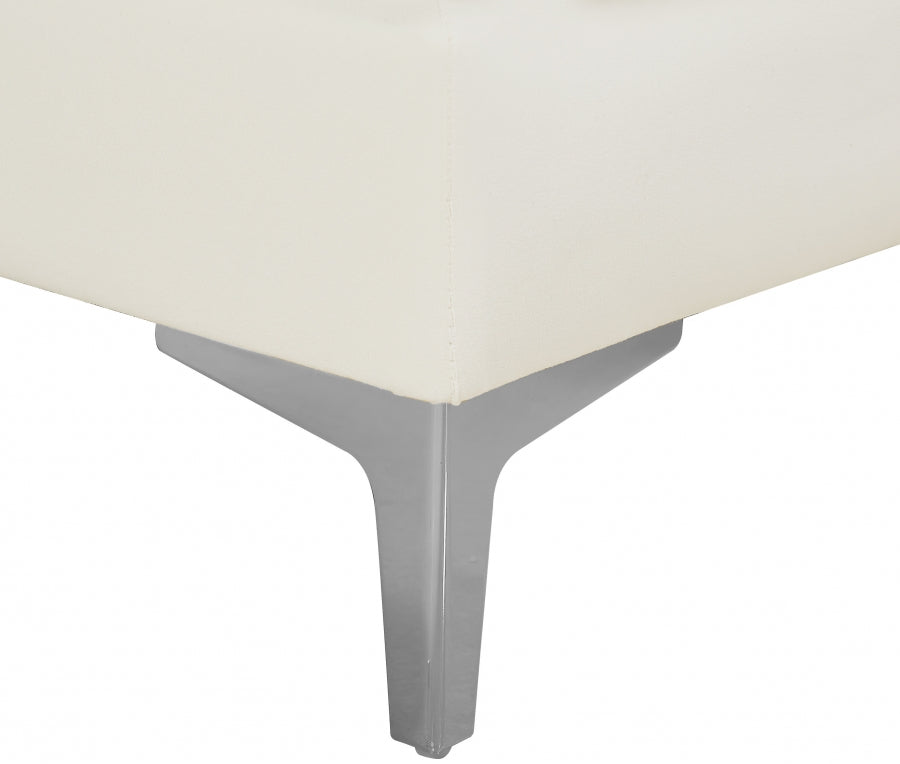 Fauteuil d'appoint rembourré en chenille Vivi