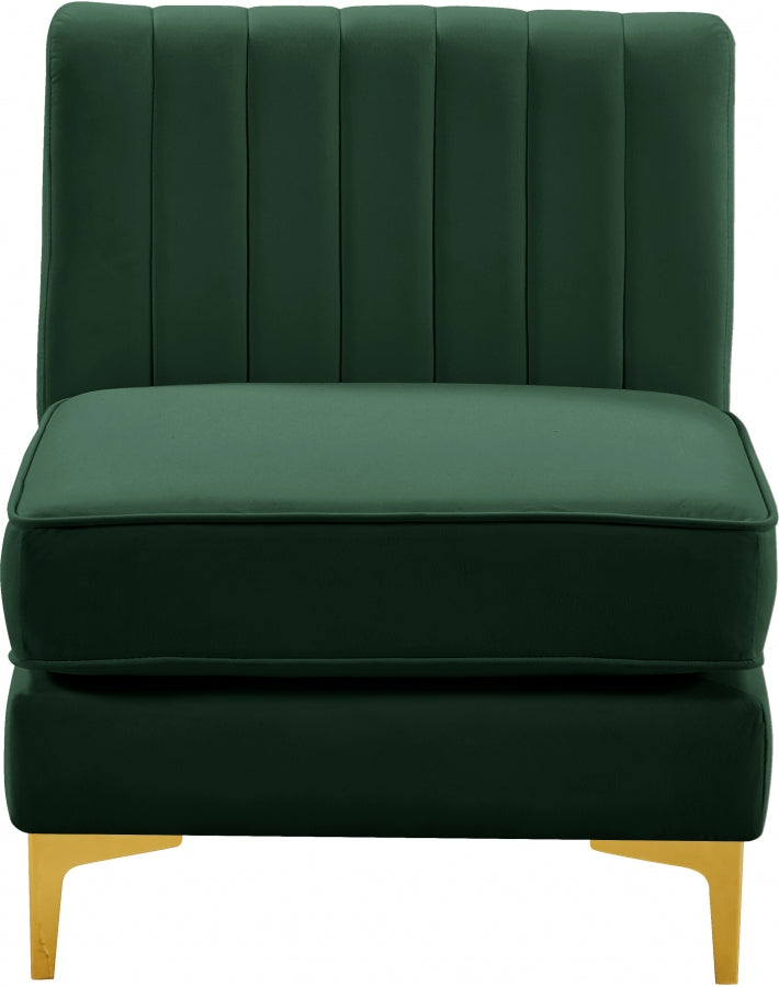 Fauteuil d'appoint rembourré en chenille Vivi
