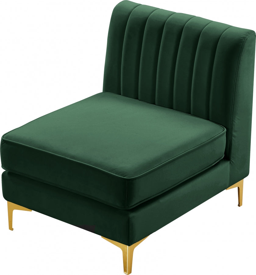Fauteuil d'appoint rembourré en chenille Vivi
