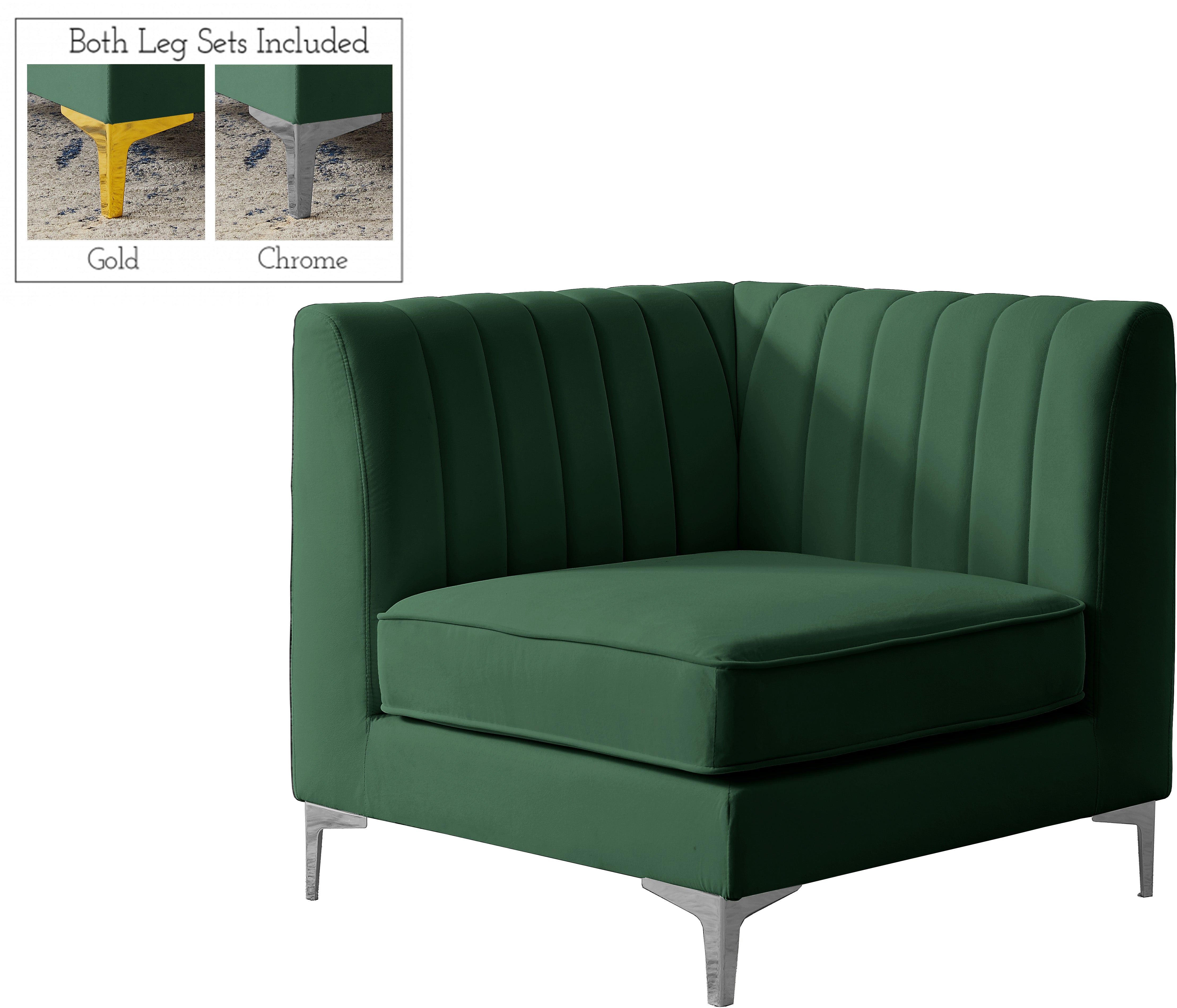 Fauteuil d'appoint rembourré en chenille Vivi