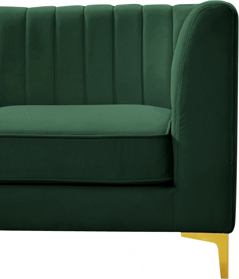 Fauteuil d'appoint rembourré en chenille Vivi