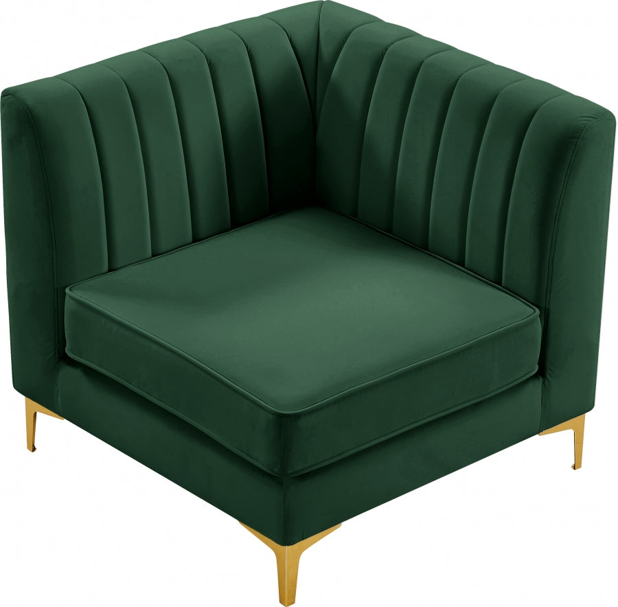 Fauteuil d'appoint rembourré en chenille Vivi