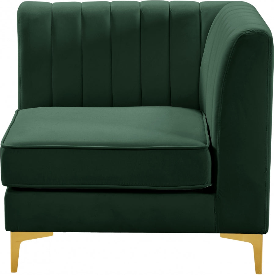 Fauteuil d'appoint rembourré en chenille Vivi
