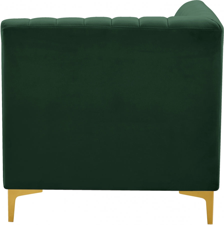 Fauteuil d'appoint rembourré en chenille Vivi