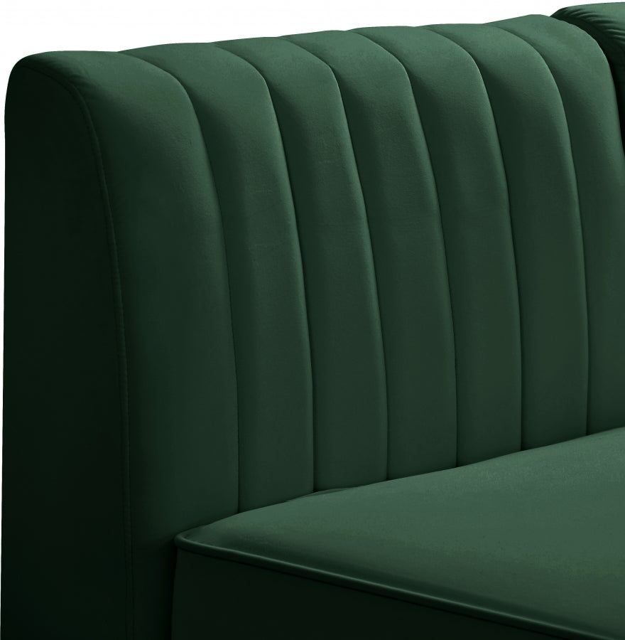 Fauteuil d'appoint rembourré en chenille Vivi