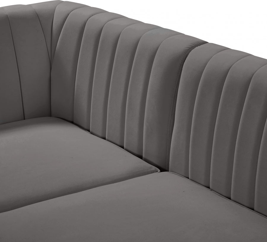 Fauteuil d'appoint rembourré en chenille Vivi