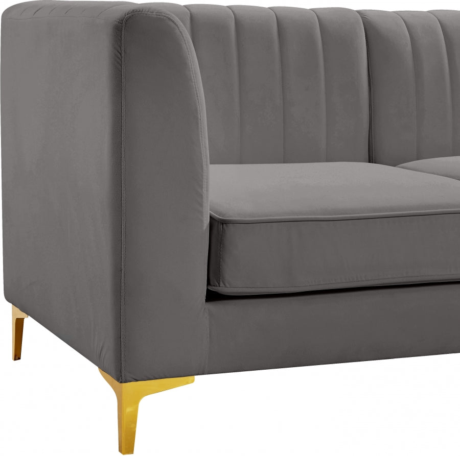 Fauteuil d'appoint rembourré en chenille Vivi