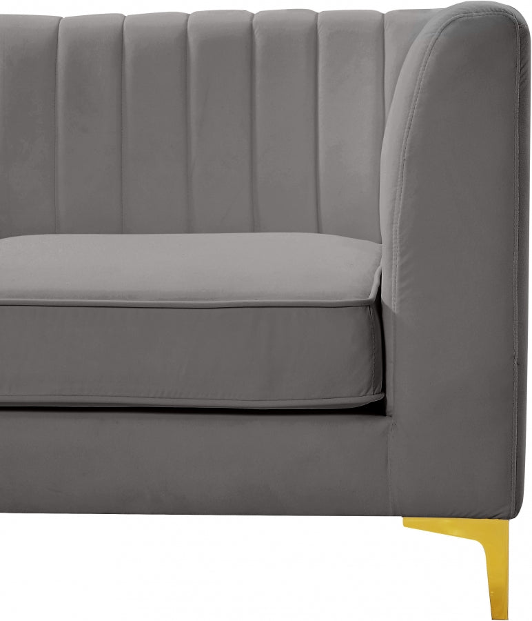 Fauteuil d'appoint rembourré en chenille Vivi