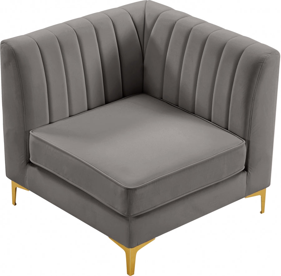 Fauteuil d'appoint rembourré en chenille Vivi