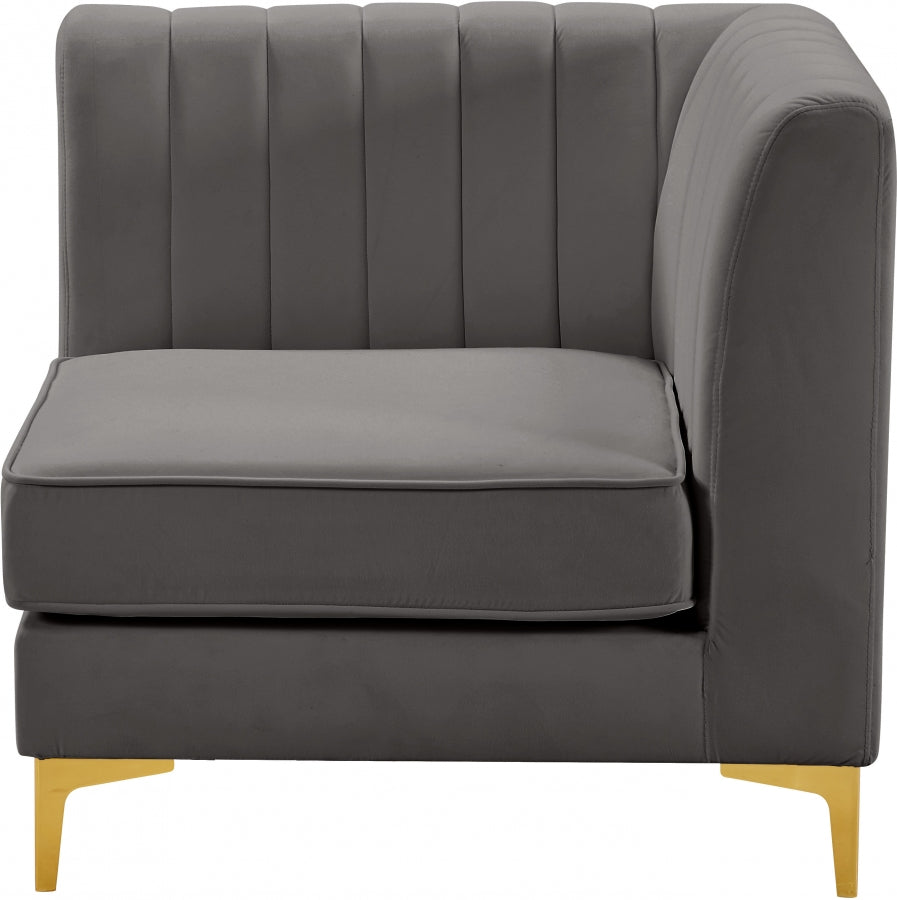Fauteuil d'appoint rembourré en chenille Vivi