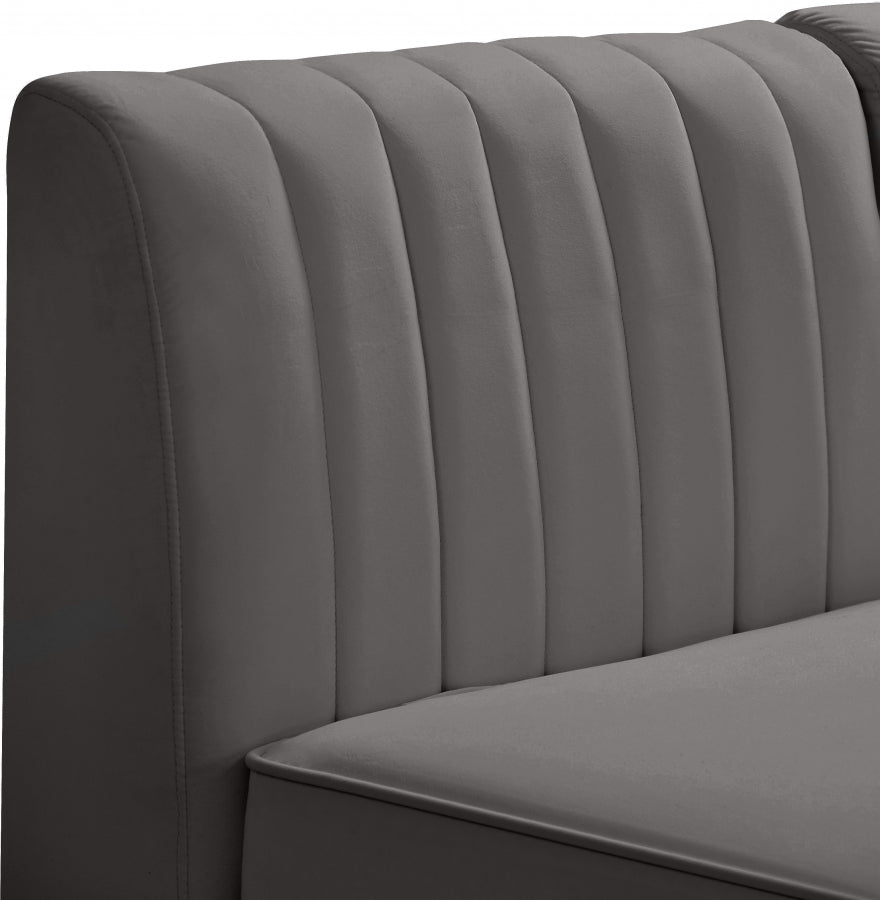 Fauteuil d'appoint rembourré en chenille Vivi