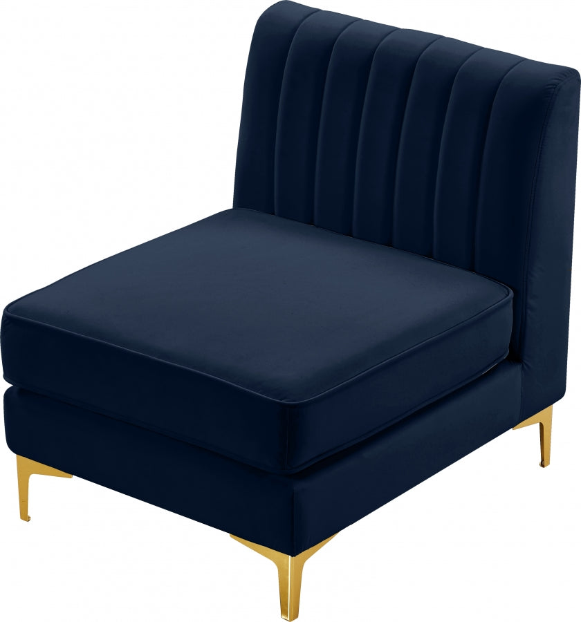 Fauteuil d'appoint rembourré en chenille Vivi