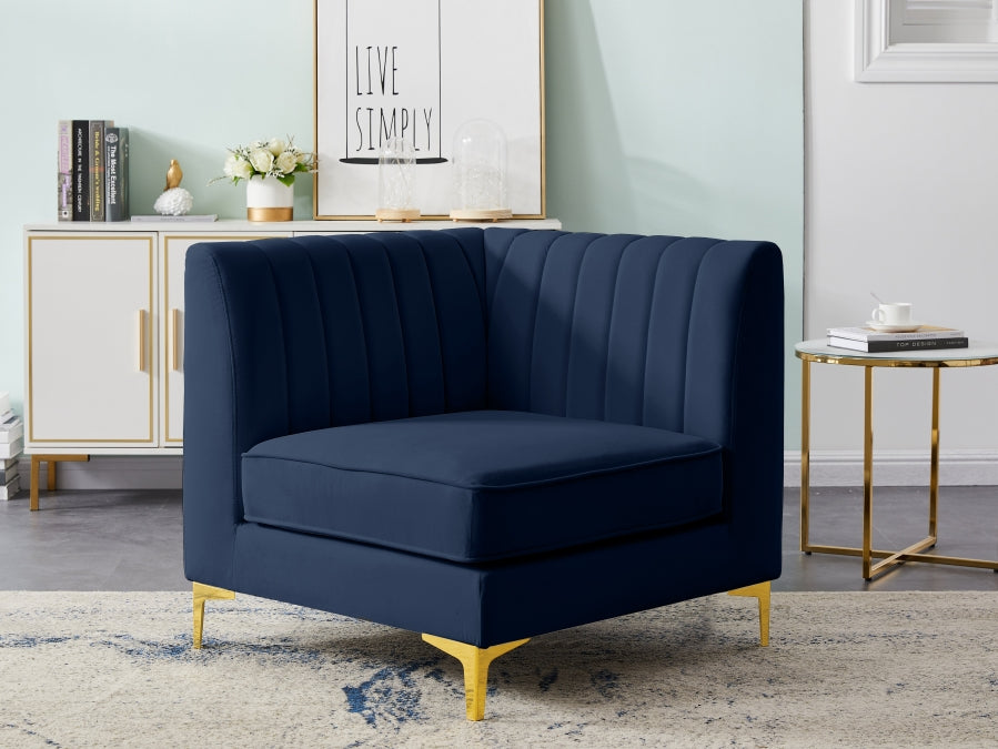 Fauteuil d'appoint rembourré en chenille Vivi