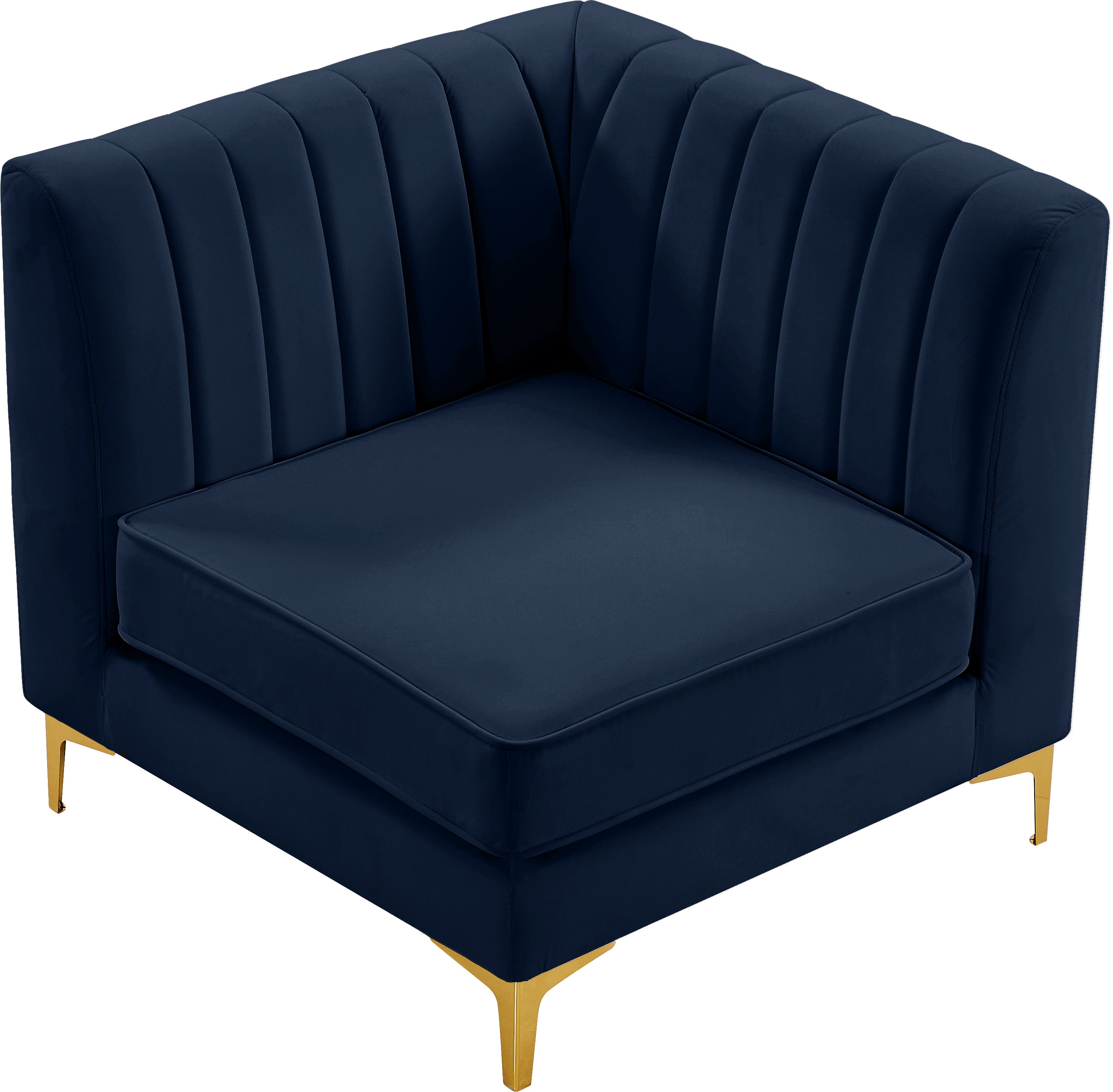 Fauteuil d'appoint rembourré en chenille Vivi