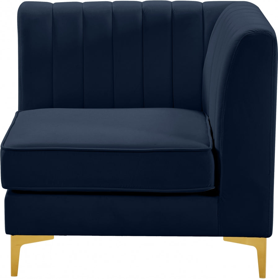Fauteuil d'appoint rembourré en chenille Vivi