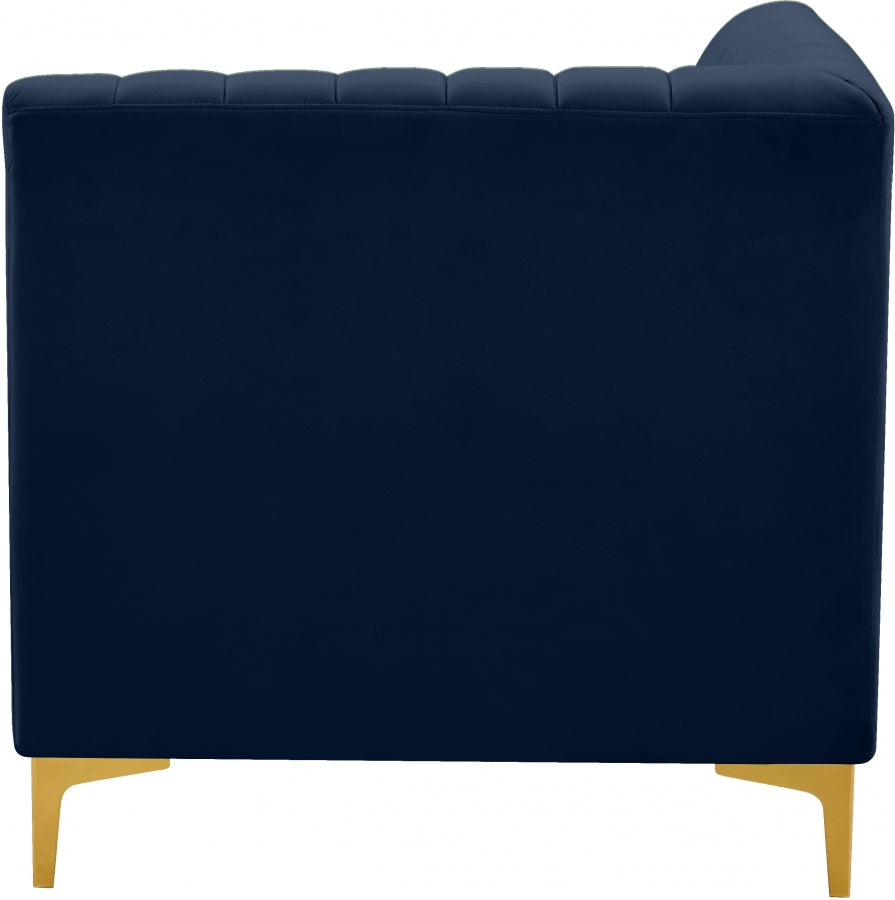 Fauteuil d'appoint rembourré en chenille Vivi