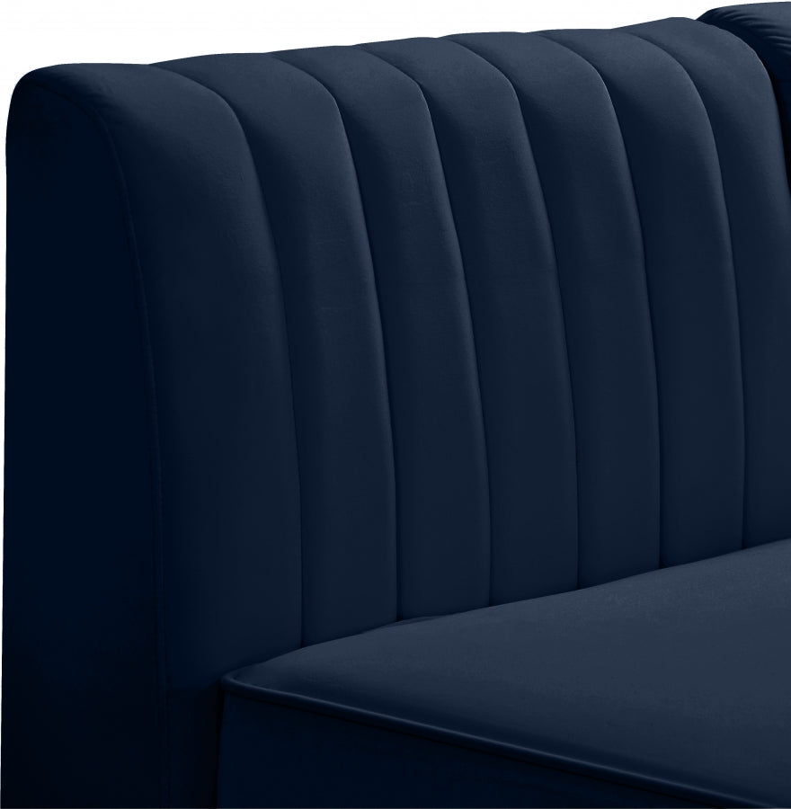 Fauteuil d'appoint rembourré en chenille Vivi