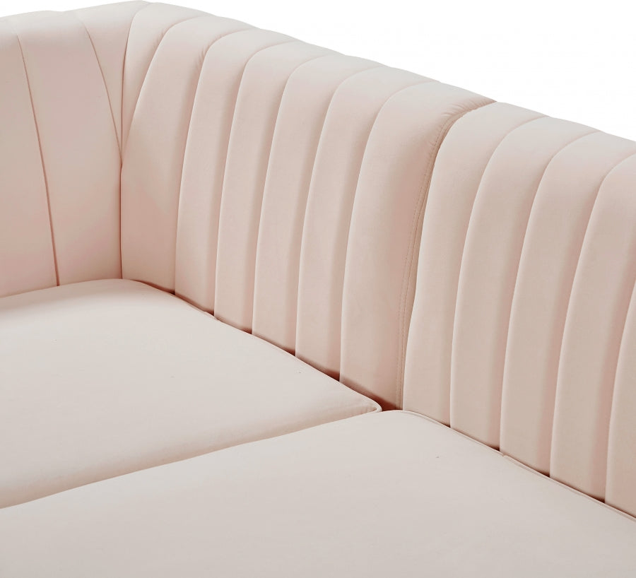 Fauteuil d'appoint rembourré en chenille Vivi