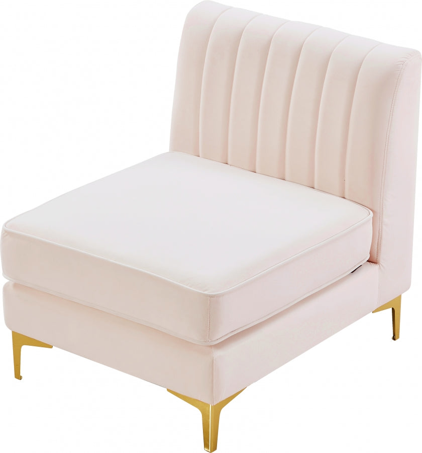 Fauteuil d'appoint rembourré en chenille Vivi