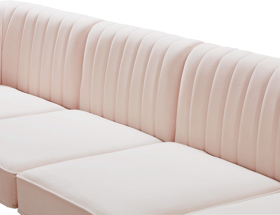 Fauteuil d'appoint rembourré en chenille Vivi