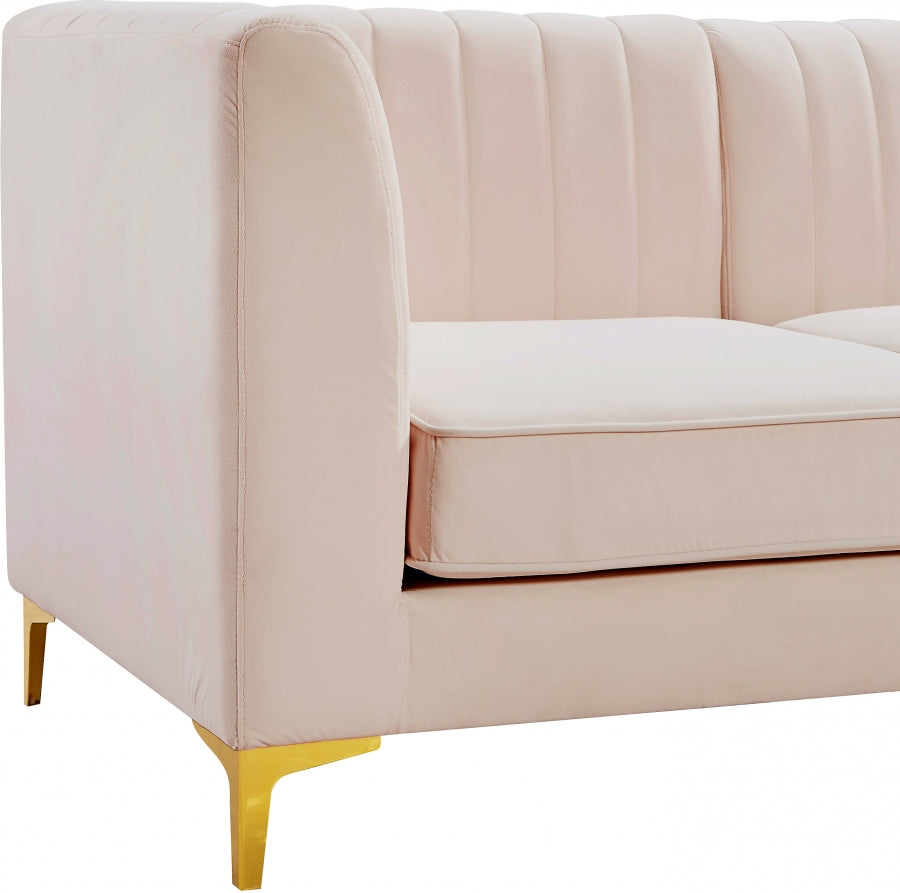 Fauteuil d'appoint rembourré en chenille Vivi