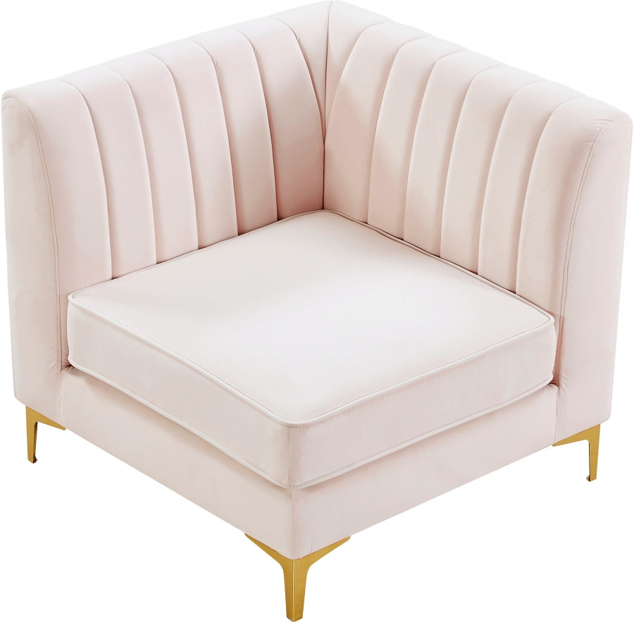 Fauteuil d'appoint rembourré en chenille Vivi