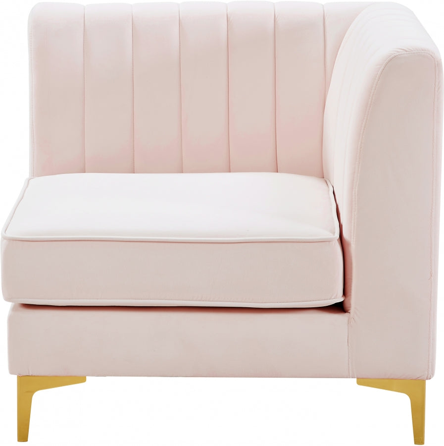 Fauteuil d'appoint rembourré en chenille Vivi