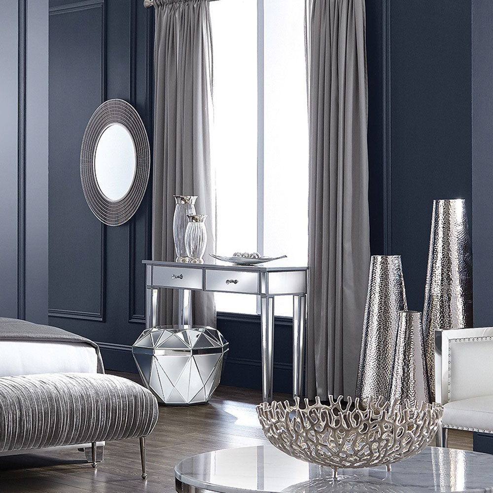 Mirror Console Table With Two Drawers
