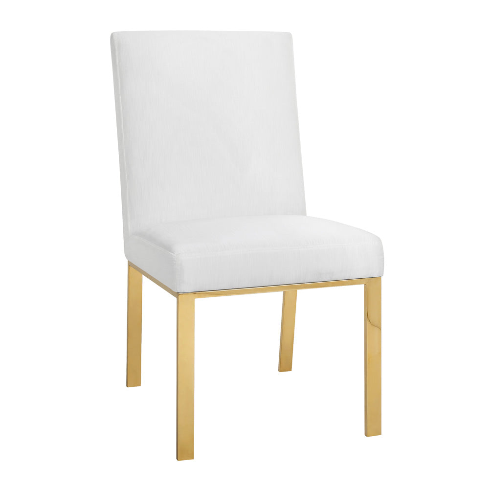 Chaise de salle à manger Roca (velours)