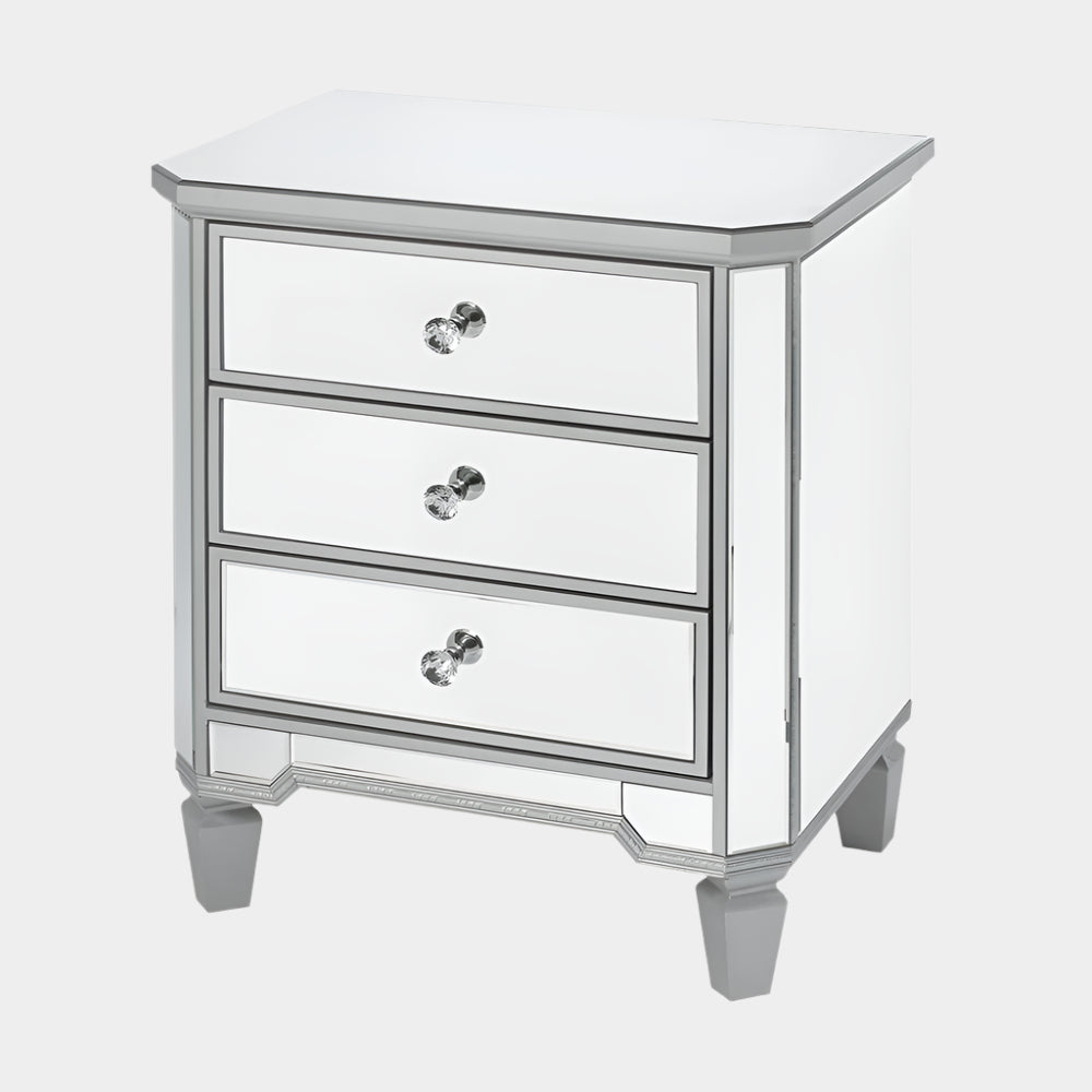 Mirror Side Stand 3 Drawer