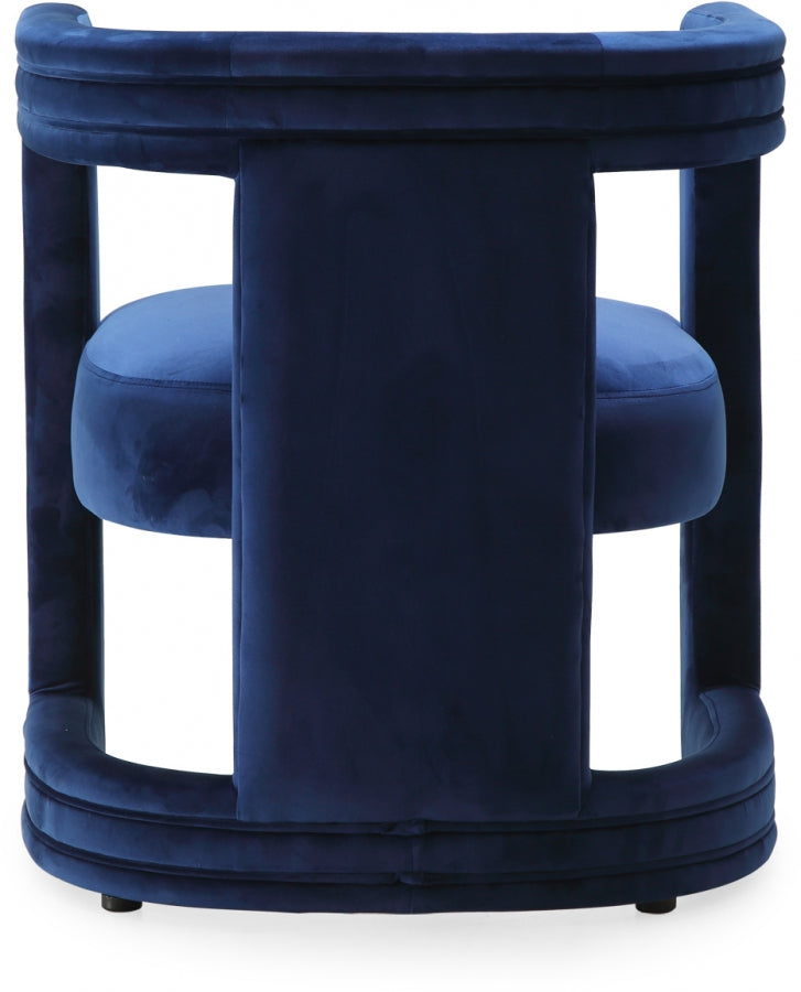 Fauteuil d'appoint rembourré en chenille Vivi