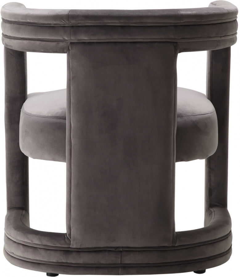 Fauteuil d'appoint rembourré en chenille Vivi