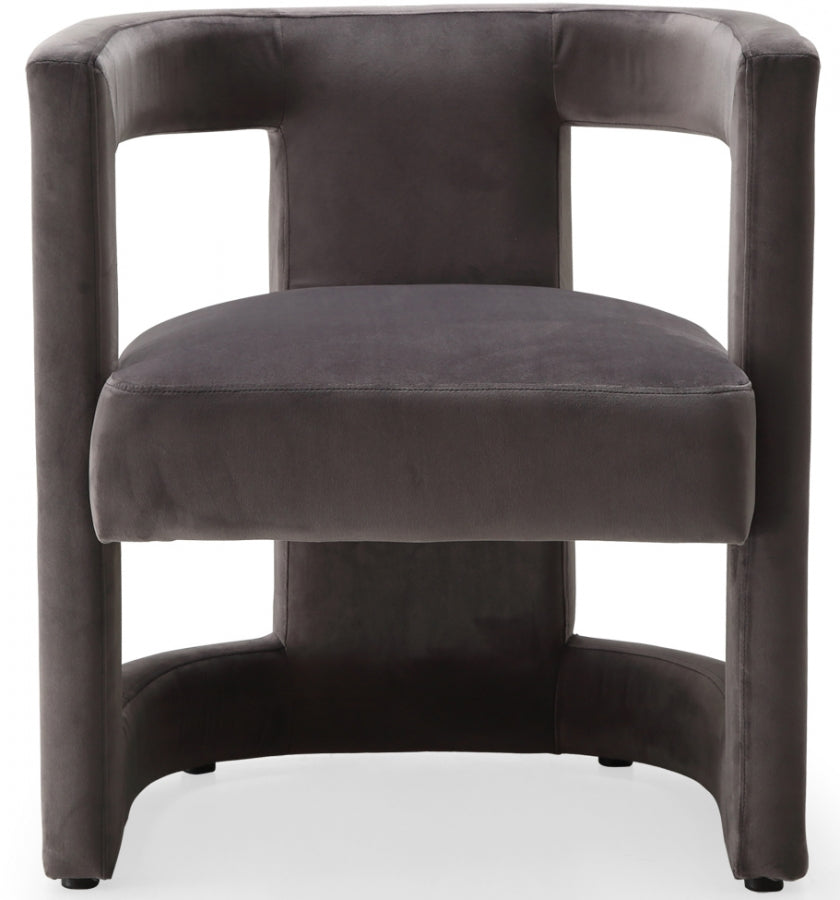 Fauteuil d'appoint rembourré en chenille Vivi