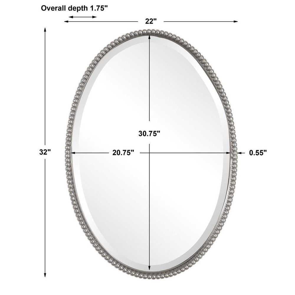 Sherise Oval Mirror