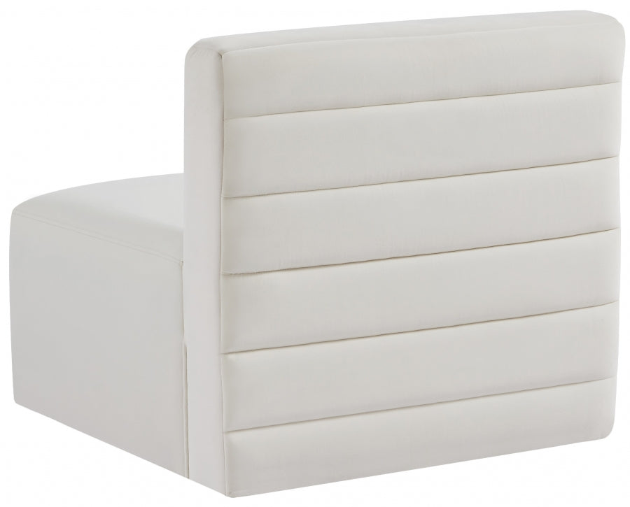 Fauteuil d'appoint rembourré en chenille Vivi