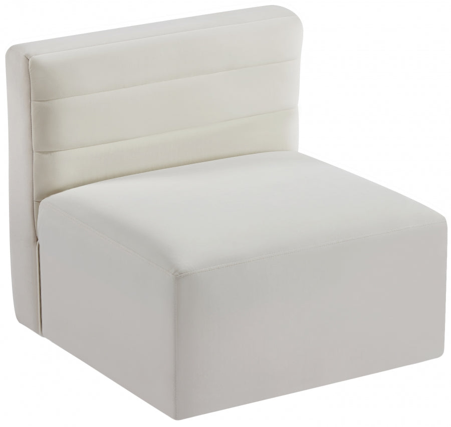 Fauteuil d'appoint rembourré en chenille Vivi