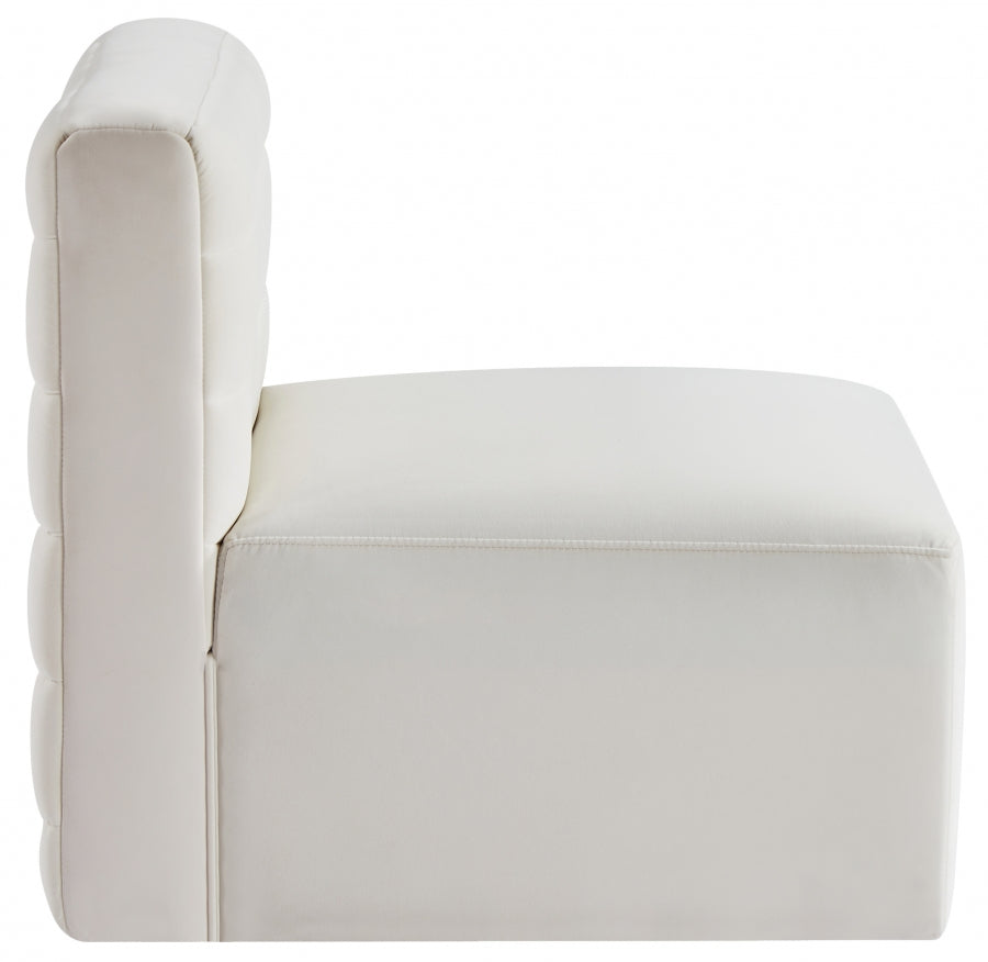 Fauteuil d'appoint rembourré en chenille Vivi