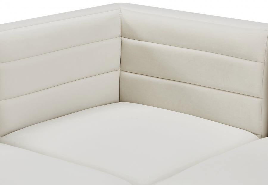Fauteuil d'appoint rembourré en chenille Vivi